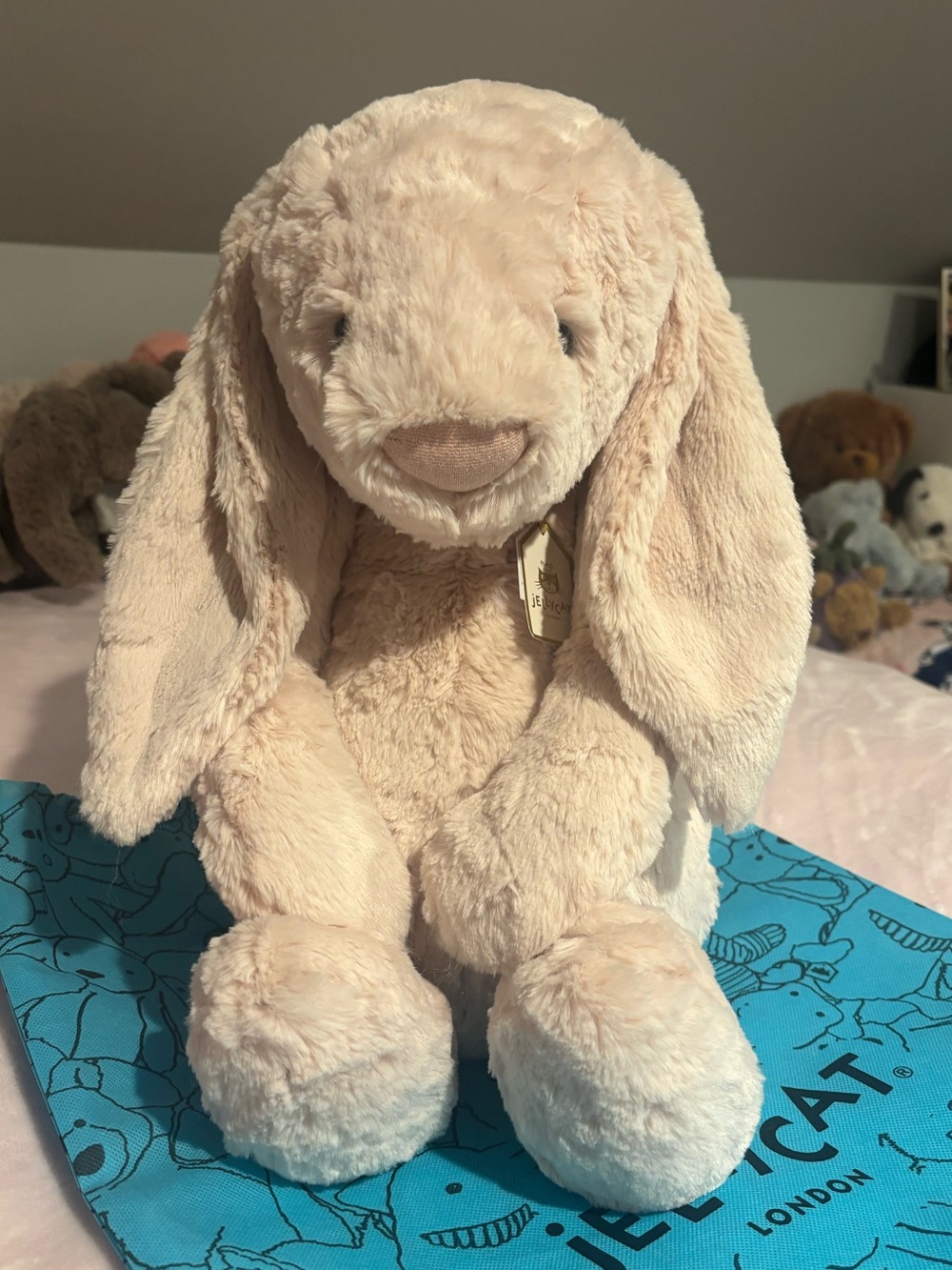 Jellycat Big Bashful Luxe Bunny Willow NWT